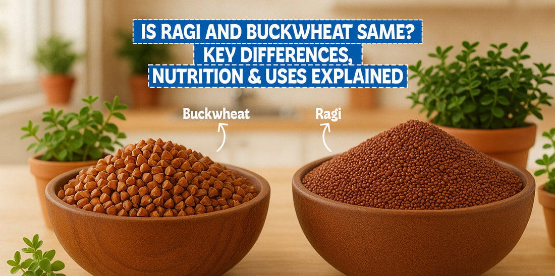 Is Ragi and Buckwheat Same? Key Differences, Nutrition & Uses Explained