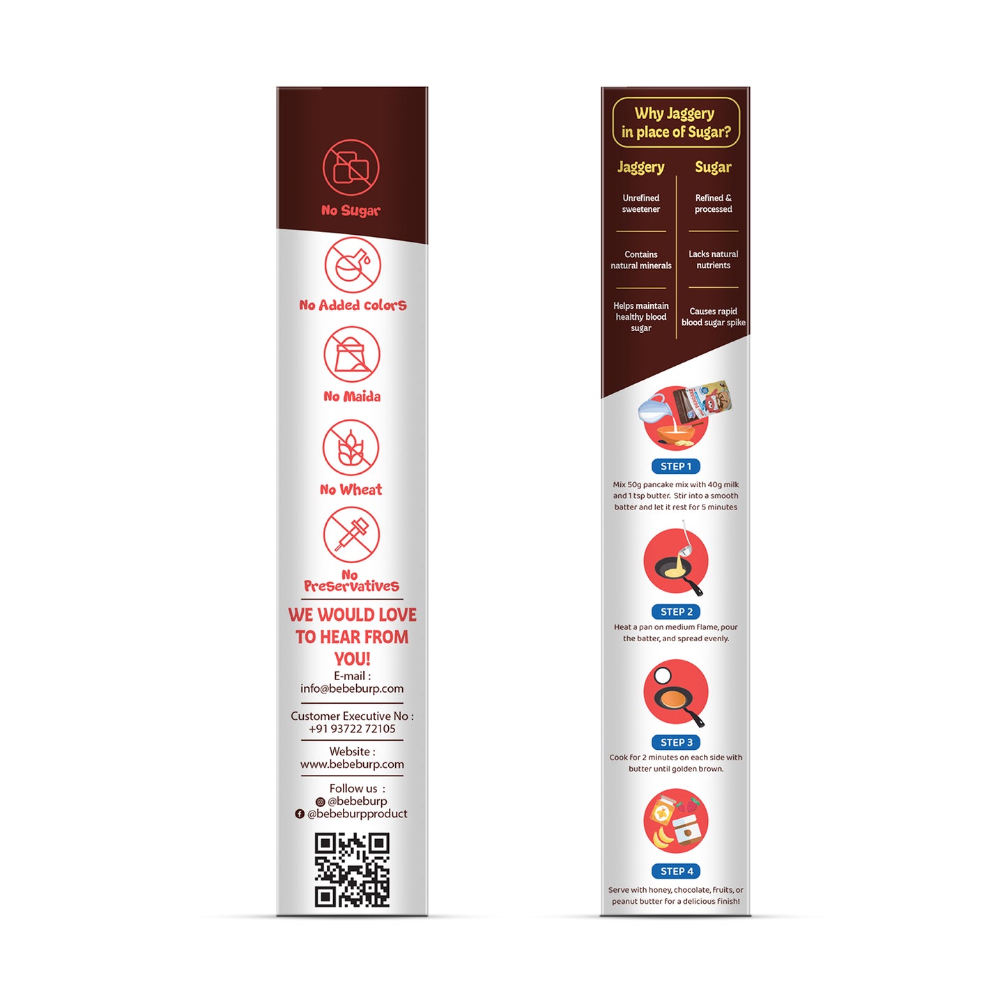 Millet Pancak Mix From Bebe Burp