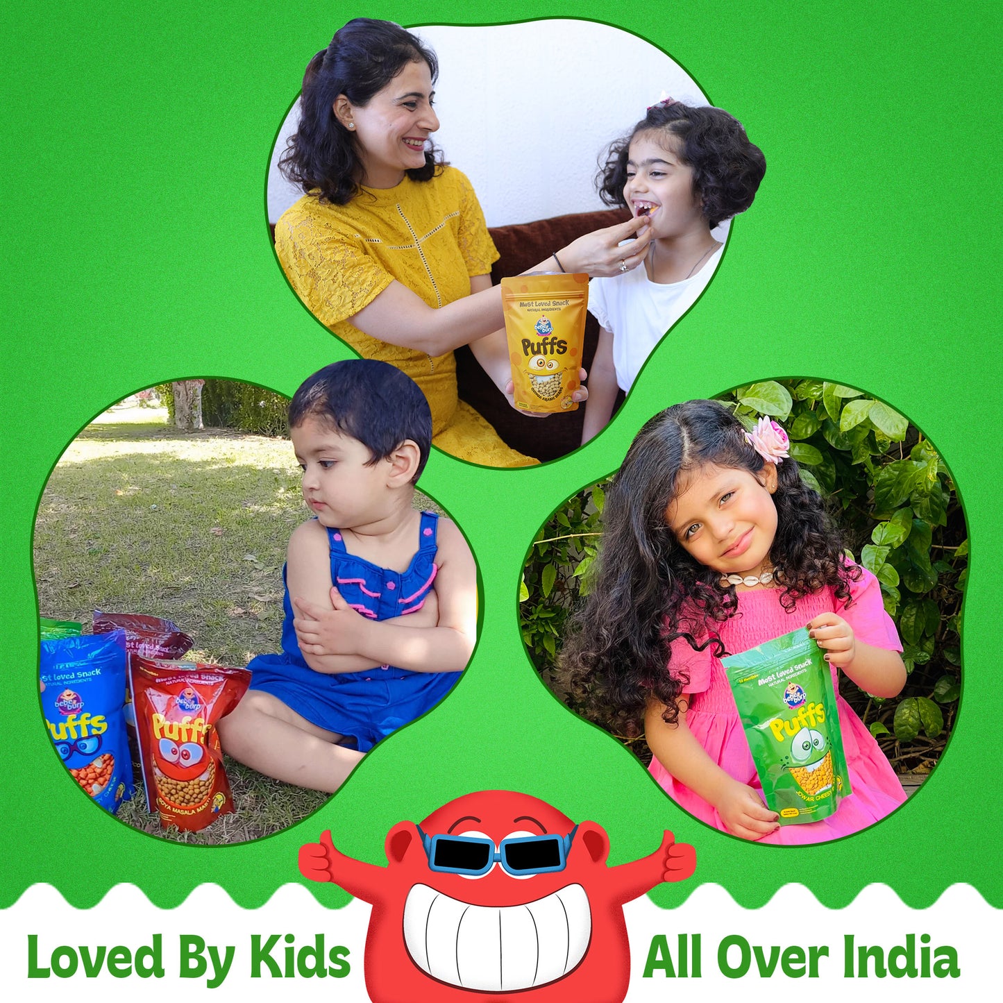 Jowar Cheesy Blast Puff (4 Pack)