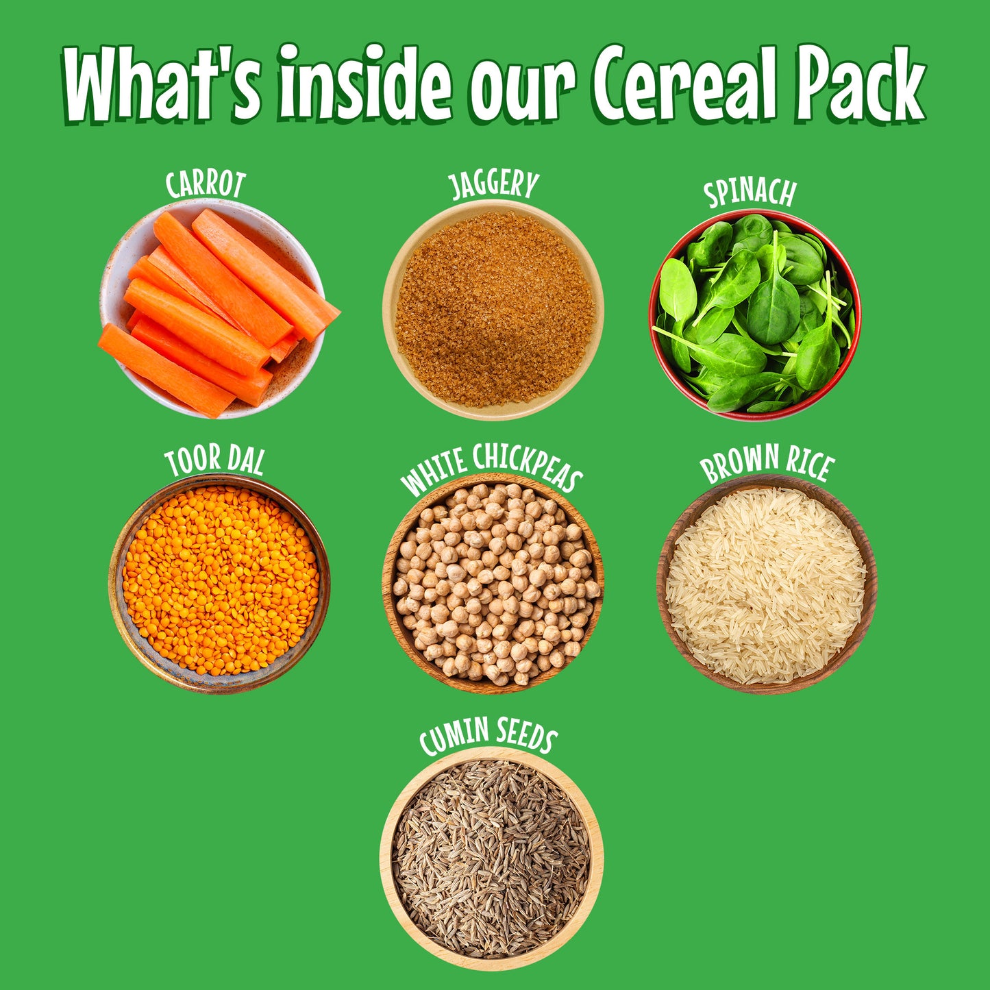 Puffed rice, Khichdi,Barley Porride 200gm each -600gms