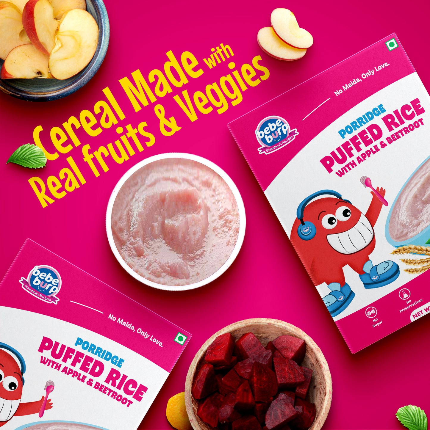 Puffed Rice Porridge for Babies & Toddlers (200 g)