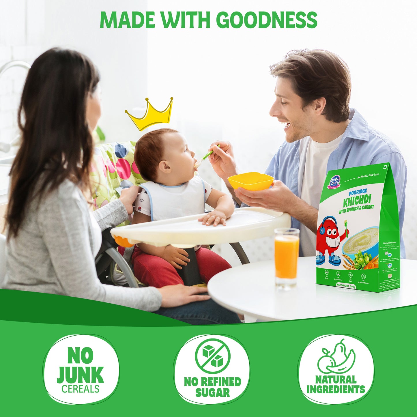Healthy Khichdi Mix Porridge for Kids (200 g)