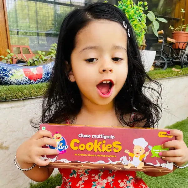 Choco Multigrain Cookies 150gm - BebeBurp