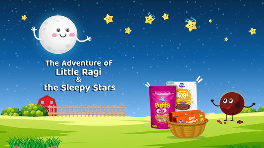 The Adventure of Little Ragi and the Sleepy Stars 🌟✨