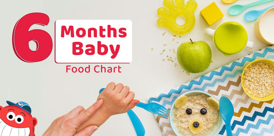 6 months baby food chart for indian