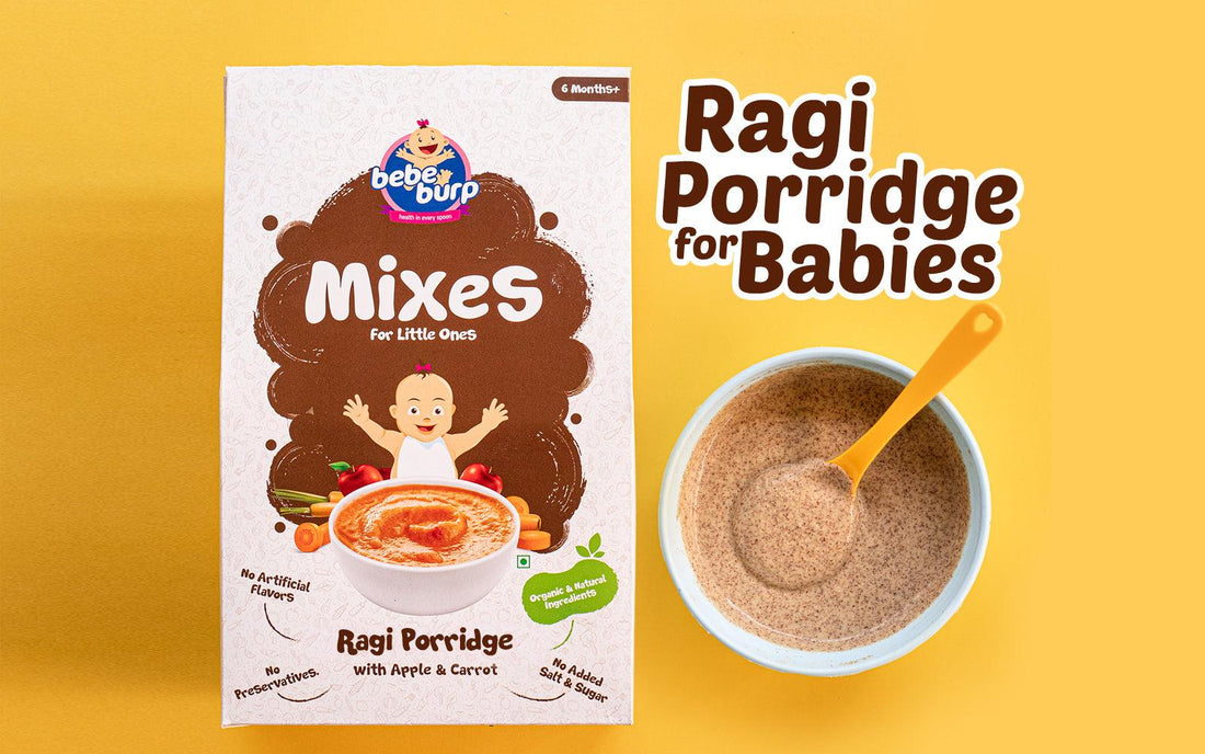 Ragi porridge for babies- recipes, nutrition and health benefits - BebeBurp