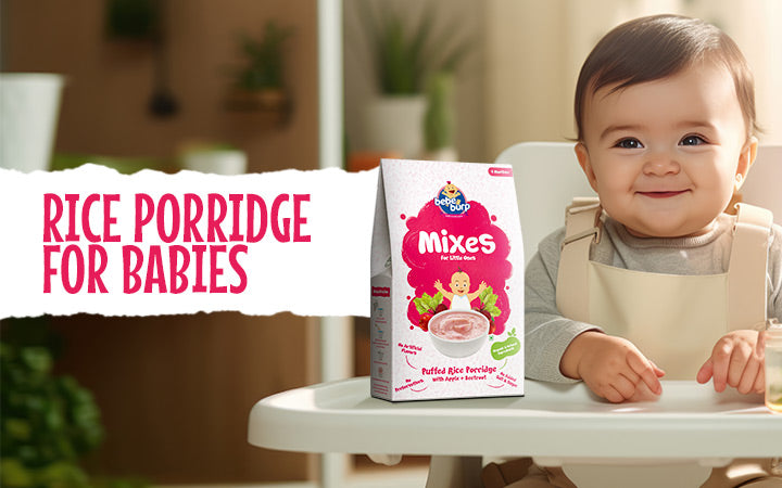 Perfect First Food for Babies: Rice Porridge for Babies' Healthy Start