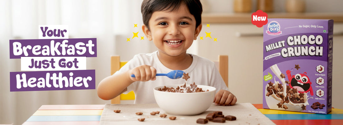 Millet Choco Crunch with Ragi & Chocolate (No Trans Fat, 100% Natural)