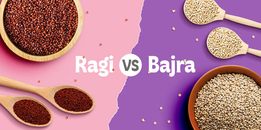 Ragi vs Bajra Nutrition – Complete Comparison for Kids & Families