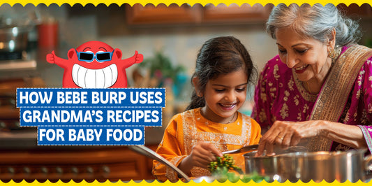 How Bebe Burp Uses Grandma’s Recipes for Baby Food