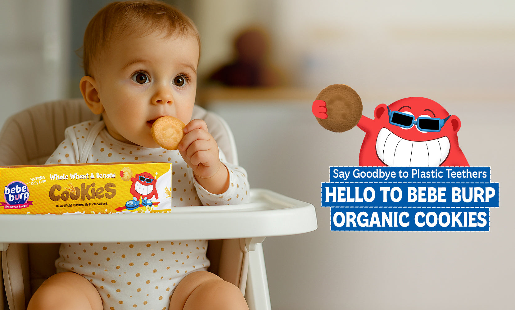 Ditch Plastic Teethers in 2025 | Try Bebe Burp Organic Teether Cookies