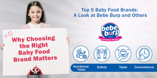 Top 5 Baby Food Brands: A Look at Bebe Burp and Others