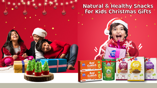 Natural and Healthy Snacks for Kids' Christmas Gifts