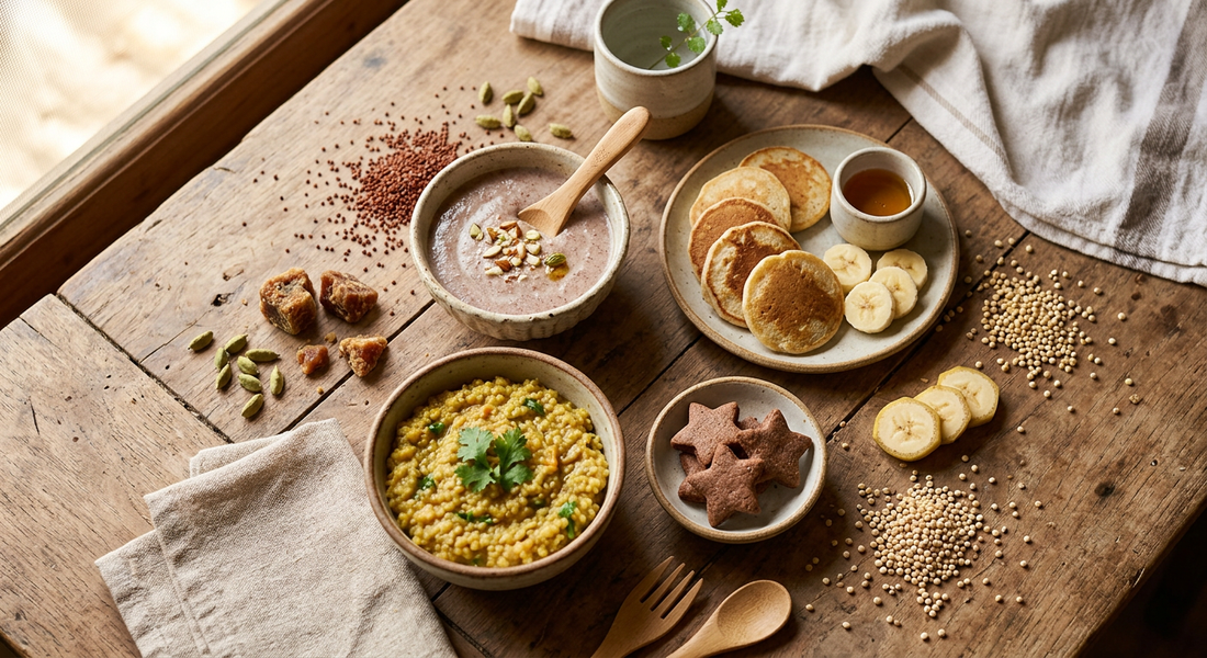 Millet Recipes for Babies: 10 Easy Ideas Using Ragi, Jowar & Bajra