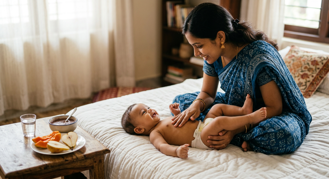 Baby Constipation After Starting Solids: What to Feed (and Avoid)