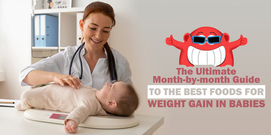 Weight Gain In Babies: A Month-by-Month Food Guide