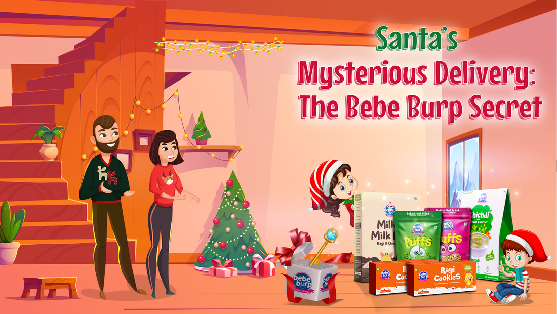 Santa's Mysterious Delivery: The Bebe Burp Secret