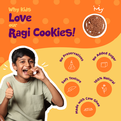 Ragi Cookies 150 Gms Each (2 Pack)