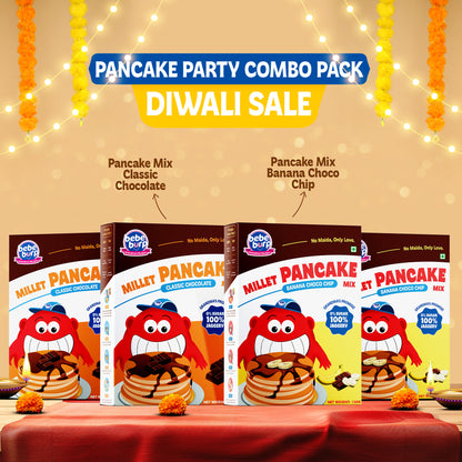 Healthy Pancake Mix Party Combo Pack