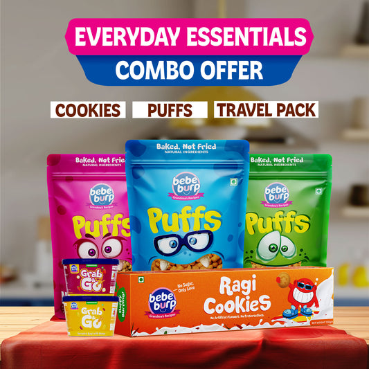 Special Travel Combo – Ready to Eat Baby Food with Ragi & Multigrain Snacks
