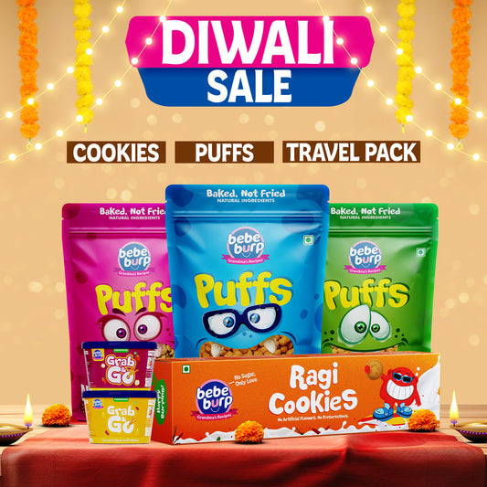 Special Travel Combo – Ready to Eat Baby Food with Ragi & Multigrain Snacks