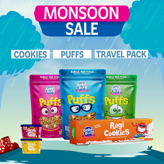 Special Travel Combo – Ready to Eat Baby Food with Ragi & Multigrain Snacks