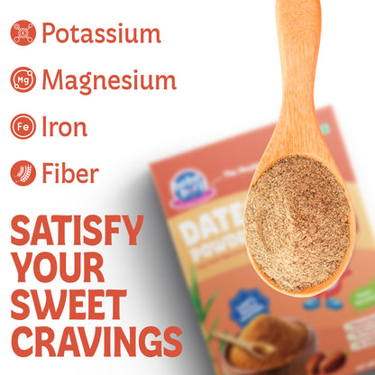 Natural Sweetner Combo- Date and Jaggery Powder 200Gm Each