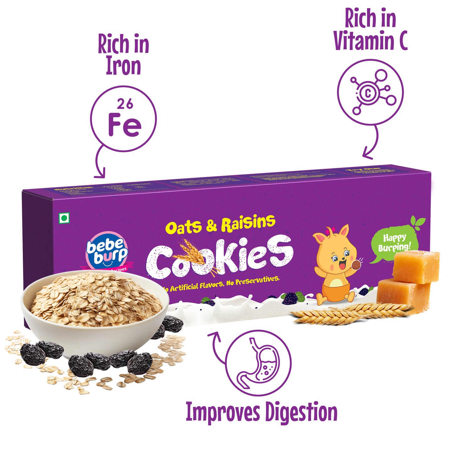 Oats and Raisins Cookies 150gm