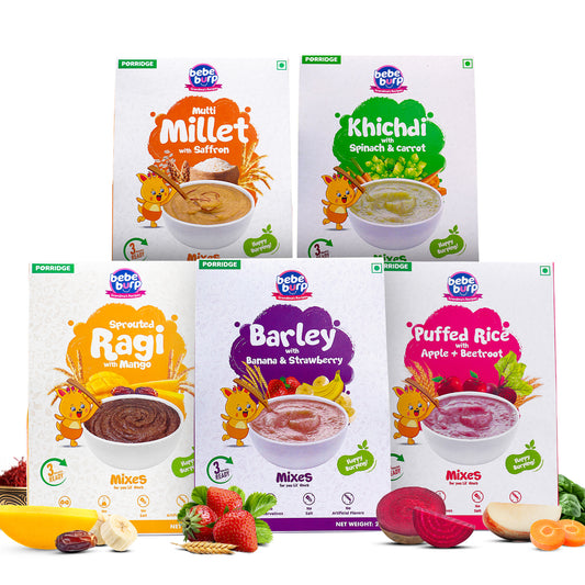 Porridge Combo Pack of 5 (200gm each)