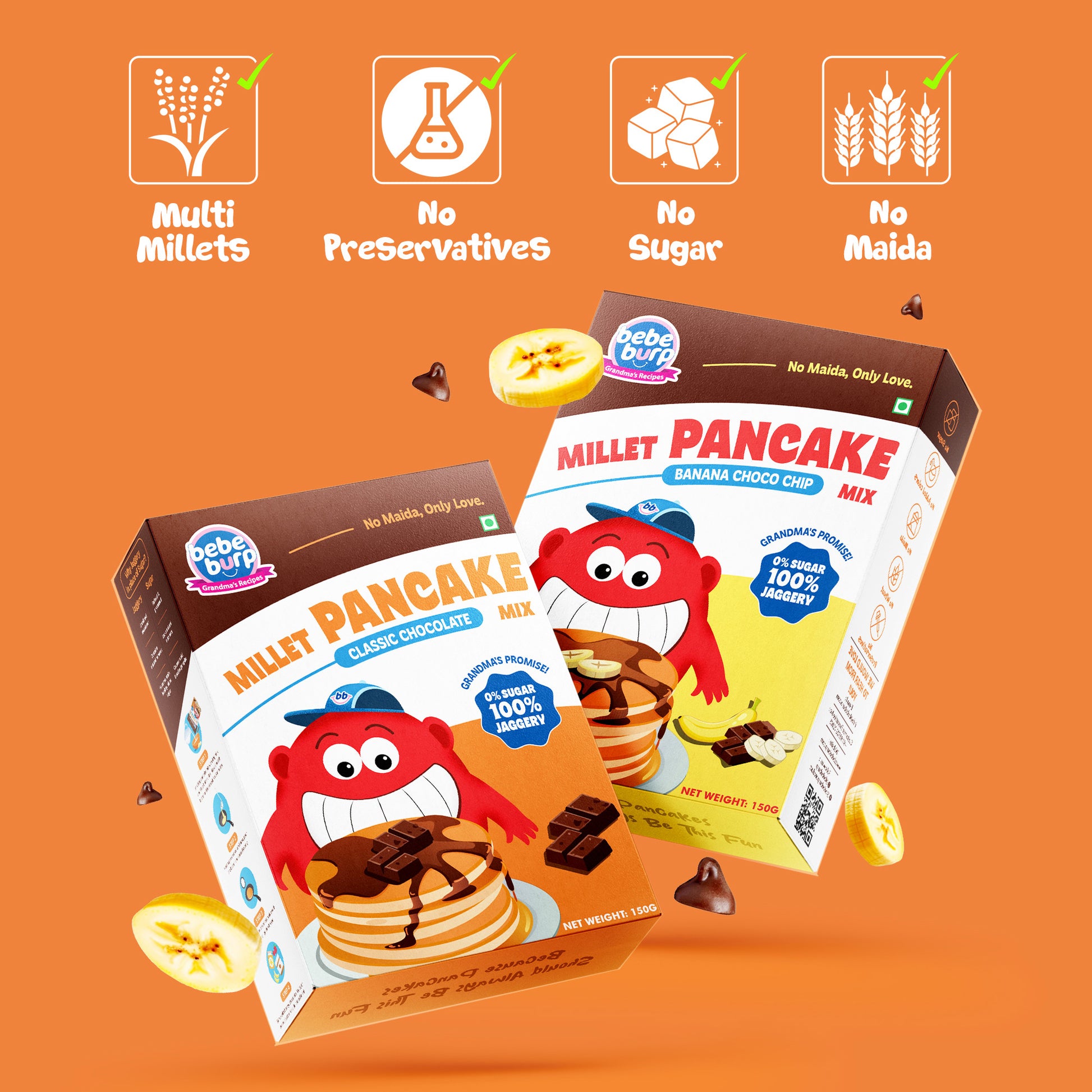 Millet Pancak Mix From Bebe Burp