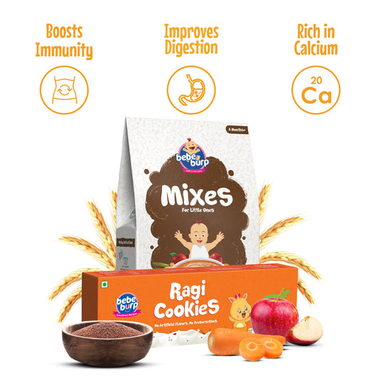 Finger Millet Mix & Ragi Cookies Combo