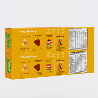 Whole Wheat Cookies 150 Gms Each (2 Pack)