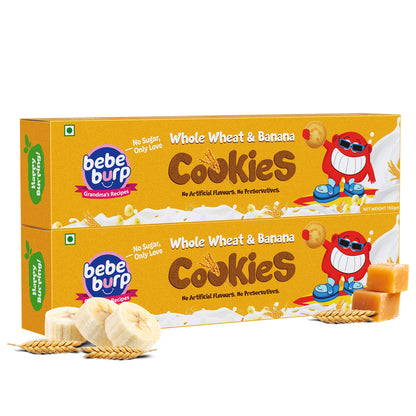 Whole Wheat Cookies 150 Gms Each (2 Pack)