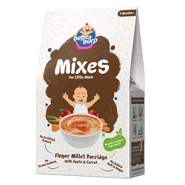Khichdi & Finger Millet Mix Porridge Combo (2 Pack-180gm Each)