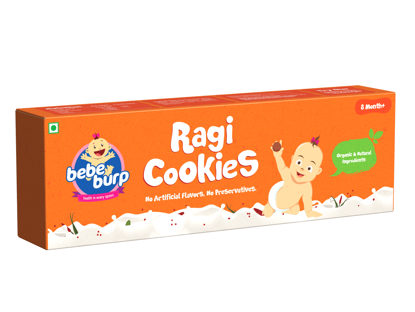 Bebe Burp Baby Food Cookies Combo Pack of 5 - 150 gms each - BebeBurp