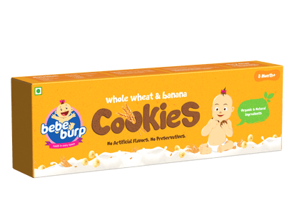 Bebe Burp Baby Food Cookies Combo Pack of 5 - 150 gms each - BebeBurp
